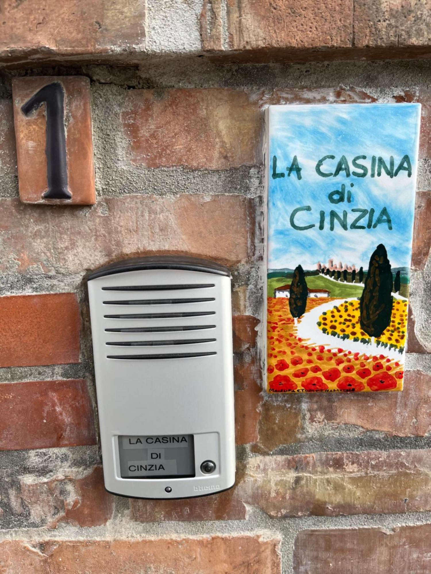 La Casina Di Cinzia Apartment Сан Джиминяно Екстериор снимка